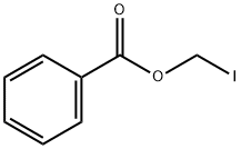 安息香酸ヨードメチル 化学構造式