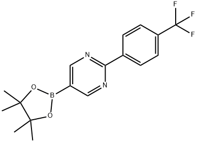 1402233-87-7 5-(4,4,5,5-tetramethyl-1,3,2-dioxaborolan-2-yl)-2-(4-(trifluoromethyl)phenyl)pyrimidine