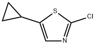 2-Chloro-5-cyclopropylthiazole 结构式