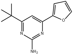 2-amino-4-(2-furyl)-6-(tert-butyl)pyrimidine|