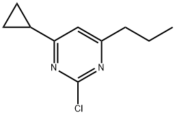 2-chloro-4-(n-propyl)-6-cyclopropylpyrimidine|