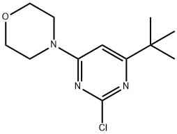 2-chloro-4-morpholino-6-(tert-butyl)pyrimidine Structure