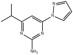 1412959-50-2 2-Amino-4-(1H-pyrozol-1-yl)-6-(iso-propyl)pyrimidine