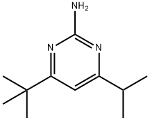 2-amino-4-(iso-propyl)-6-(tert-butyl)pyrimidine Structure