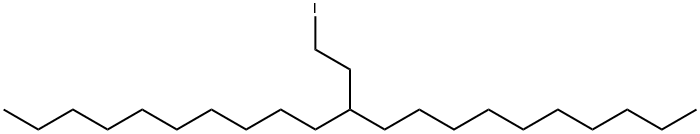 1-碘-3-癸基十三烷, 1413918-62-3, 结构式