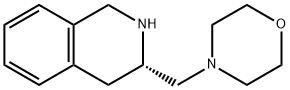 (S)-4-((1,2,3,4-tetrahydroisoquinolin-3-yl)methyl)morpholine,1415095-29-2,结构式