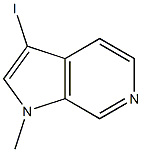 3-iodo-1-methyl-1H-pyrrolo[2,3-c]pyridine Structure