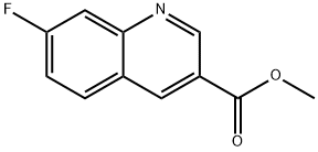 7-氟喹啉-3-甲酸甲酯,1415989-48-8,结构式