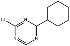 2-Chloro-4-(cyclohexyl)-1,3,5-triazine|