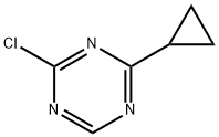 2-Chloro-4-(cyclopropyl)-1,3,5-triazine|