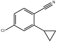 4-CHLORO-2-(CYCLOPROPYL)BENZONITRILE|4-氯-2-环丙基苯甲腈