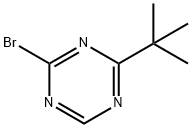 2-Bromo-4-(tert-butyl)-1,3,5-triazine, 1417519-45-9, 结构式