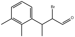 2-bromo-3-(2,3-dimethylphenyl)butanal 化学構造式