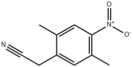 2-(2,5-DIMETHYL-4-NITROPHENYL)ACETONITRILE 结构式