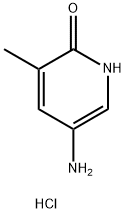 5-氨基-3-甲基-1,2-二氢吡啶-2-酮盐酸,1423026-37-2,结构式