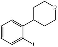 2-(4-Tetrahydropyranyl)iodobenzene 结构式