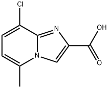 8-chloro-5-methylimidazo[1,2-a]pyridine-2-carboxylic acid,1427447-65-1,结构式