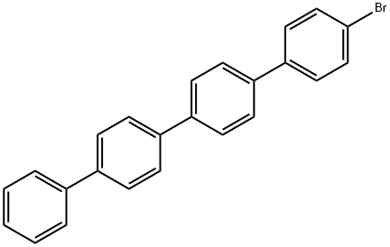 4-溴对四联苯 结构式
