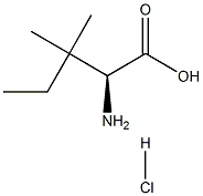 Isoleucine, 3-methyl-, hydrochloride Struktur