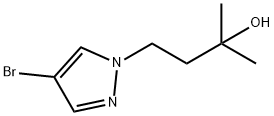 4-(4-bromo-1H-pyrazol-1-yl)-2-methylbutan-2-ol Structure