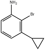 2-Bromo-3-cyclopropylaniline Structure