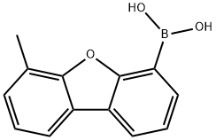 (6-METHYLDIBENZO[B,D]FURAN-4-YL)BORONIC ACID, 1435893-09-6, 结构式
