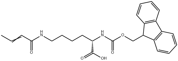 1451046-72-2 (2S)-6-[[(E)-but-2-enoyl]amino]-2-(9H-fluoren-9-ylmethoxycarbonylamino)hexanoic acid