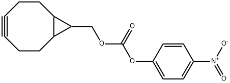 Carbonic acid, bicyclo[6.1.0]non-4-yn-9-ylmethyl 4-nitrophenyl ester 化学構造式