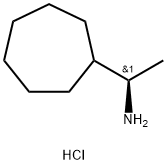 (1R)-1-cycloheptylethan-1-amine hydrochloride Structure