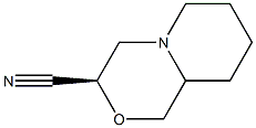 (3R)-octahydropyrido[2,1-c][1,4]oxazine-3-carbonitrile Structure
