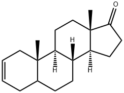 (5S,8R,9S,10S,13S,14S)-10,13-dimethyl-1,5,6,7,8,9,10,11,12,13,15,16-dodecahydro-4H-cyclopenta[a]phenanthren-17(14H)-one Struktur