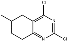 2,4-二氯-6-甲基-5,6,7,8-四氢喹唑啉, 1465063-86-8, 结构式