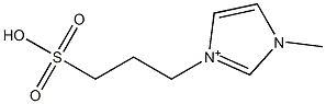 1-methyl-3-(3-sulfopropyl)-1H-imidazol-3-ium Structure