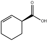 (S)-环己-2-烯-1-羧酸,149055-85-6,结构式