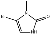 5-bromo-1-methyl-1,3-dihydro-2H-imidazol-2-one Structure