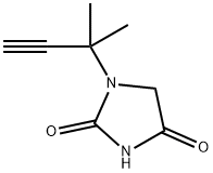 1-(2-methylbut-3-yn-2-yl)imidazolidine-2,4-dione Structure
