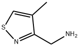 4-甲基异噻唑-3-基甲胺,1509820-82-9,结构式