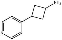 3-(pyridin-4-yl)cyclobutan-1-amine Structure