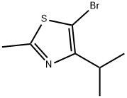 5-Bromo-2-methyl-4-(iso-propyl)thiazole,1522901-38-7,结构式