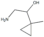 2-AMINO-1-(1-METHYLCYCLOPROPYL)ETHAN-1-OL Struktur