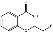 2-(2-fluoroethoxy)benzoic acid 结构式