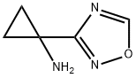 1-(1,2,4-oxadiazol-3-yl)cyclopropan-1-amine Struktur