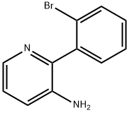 2-(2-BROMOPHENYL)PYRIDIN-3-AMINE Struktur