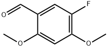 5-fluoro-2,4-dimethoxybenzaldehyde Structure