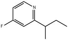 4-Fluoro-2-(sec-butyl)pyridine Structure