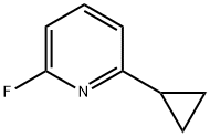 2-Fluoro-6-(cyclopropyl)pyridine Structure
