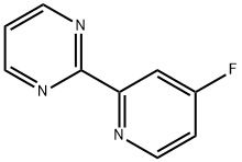 4-Fluoro-2-(pyrimidin-2-yl)pyridine Struktur