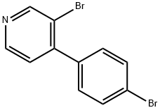 3-Bromo-4-(4-bromophenyl)pyridine Structure