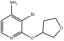 1563532-39-7 4-AMINO-3-BROMO-2-(TETRAHYDROFURAN-3-YLOXY)PYRIDINE
