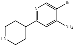 1563532-43-3 4-Amino-3-bromo-6-(piperidin-4-yl)pyridine